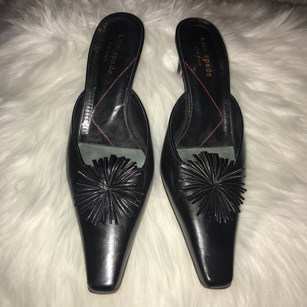 Kate Spade Pom Heels authentic